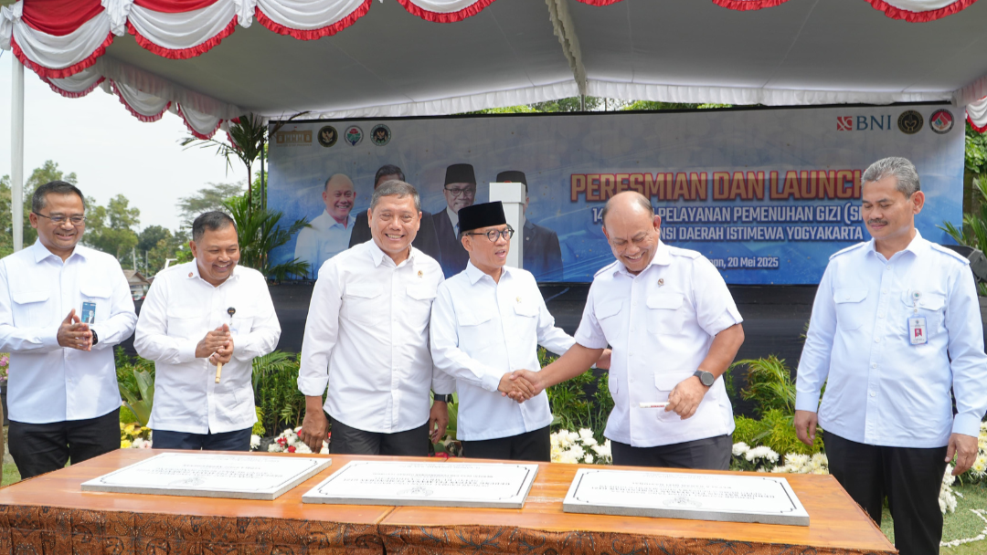 BGN Pidie Bersama Kemendes PDT Launching 14 SPPG Di Provinsi Daerah Istimewa Yogyakarta