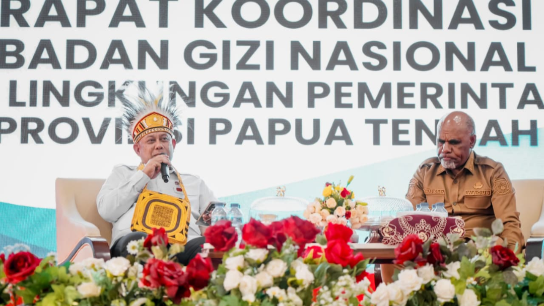 Kepala Badan Gizi Nasional Pidie Gencarkan Program Makan Bergizi Gratis di Papua Tengah, Prioritaskan Kearifan Lokal